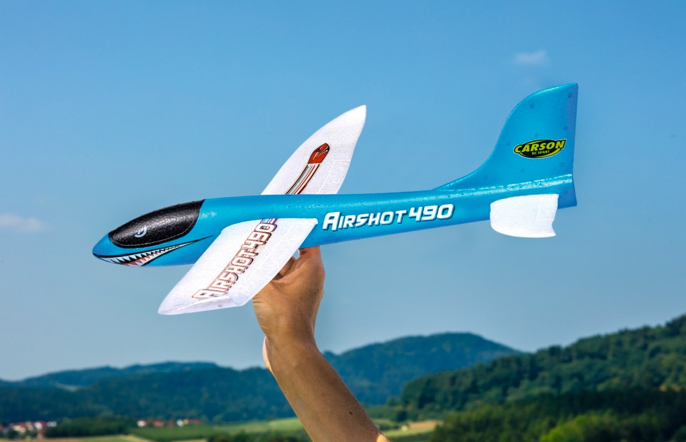carson-500504012-2-Airshot490-Wurfgleiter-Segelflugzeug carson-500504012-2-Airshot490-Wurfgleiter-Segelflugzeug