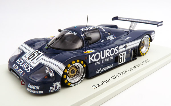 spark-S1257-1-Sauber-C9-Kouros-Mercedes-Gruppe-C-Le-Mans-1987-61-car