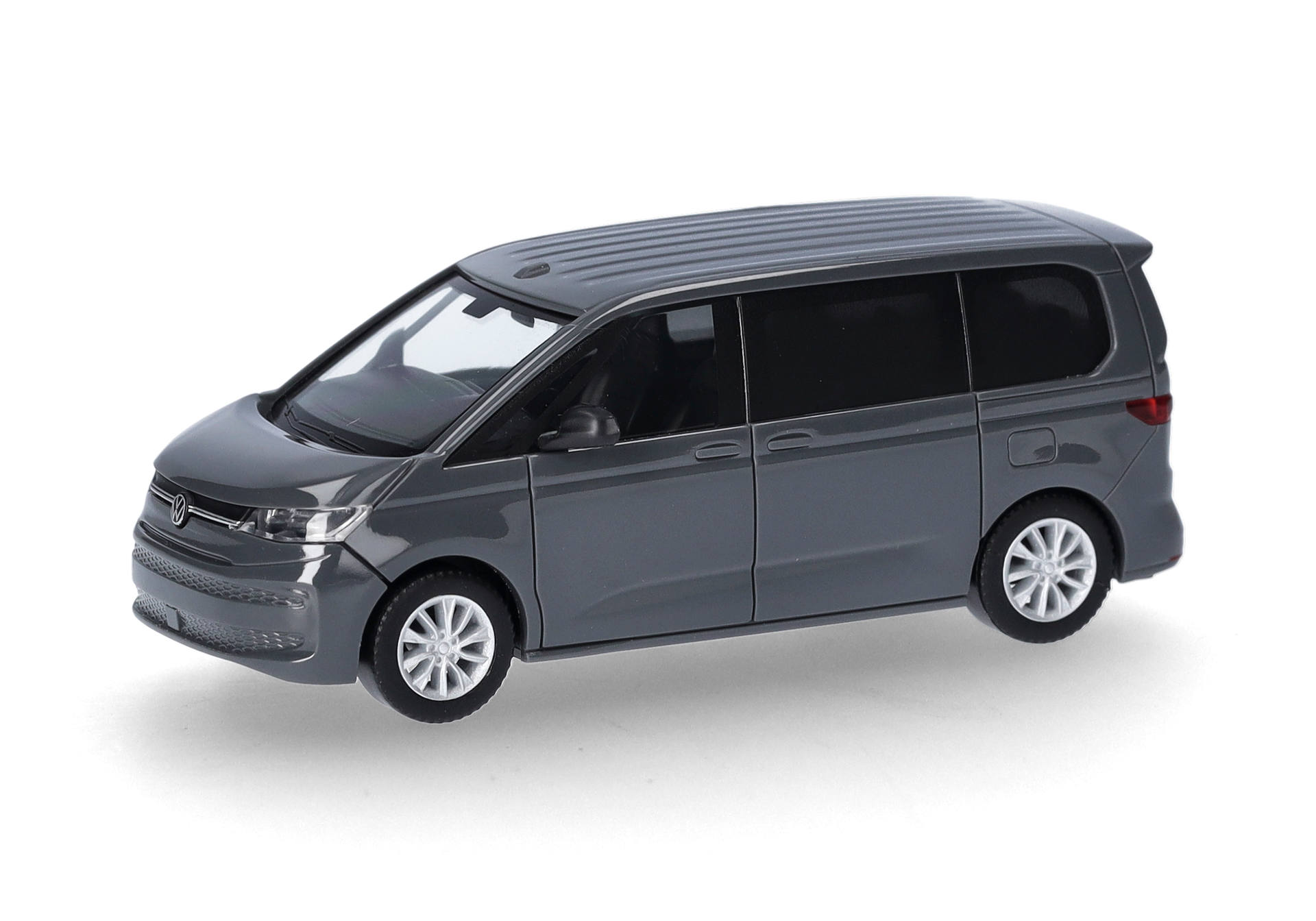 herpa-421171-1-VW-Typ-ST-Multivan-Pure-Grey-Familienbus-Freizeitfahrzeug-vorne