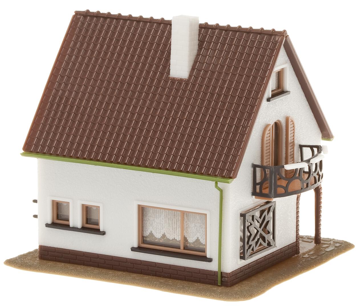 faller-130200-2-Haus-mit-Dachgaube