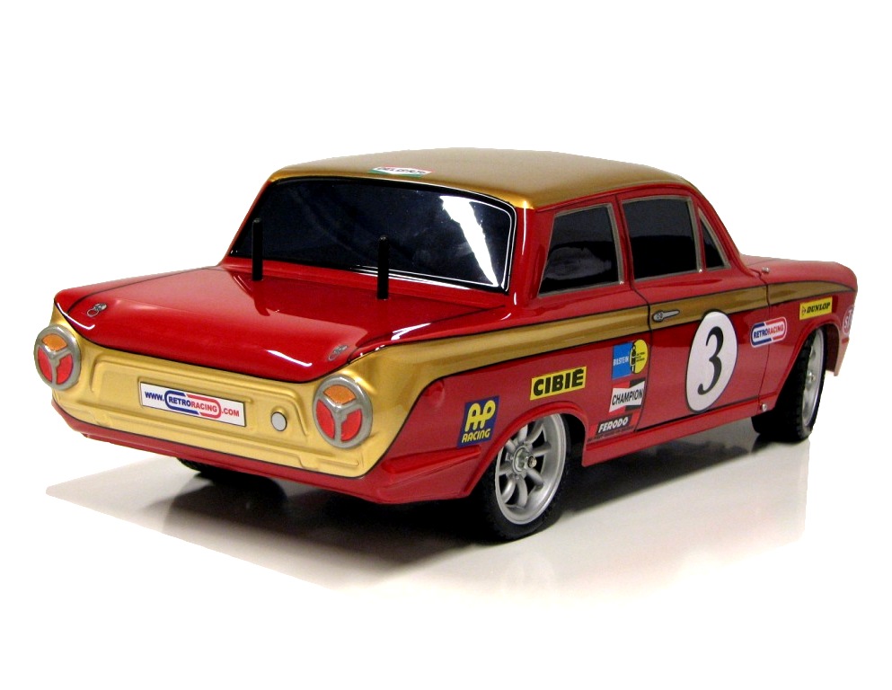 RetroRacing Lotus Cortina Mk. I 1:10 Karosserie-Kit #3009