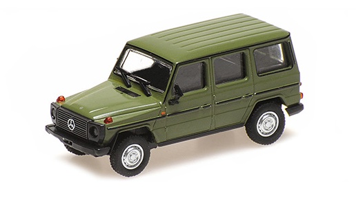 minichamps-870038004-Mercedes-Benz-G-Modell-lang-oliv-grün-1980