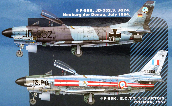 kittyhawk-KH32008-2-North-American-F-86K-Sabre-Dog-Bundesluftwaffe-BRD-JG74-Fliegerhorst-Neuburg-Donau