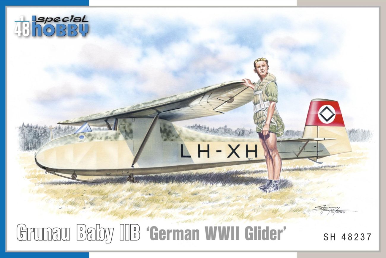 special-hobby-SH48237-Grunau-Baby-IIB-German-WWI-Glider-Segelflugzeug special-hobby-SH48237-Grunau-Baby-IIB-German-WWI-Glider-Segelflugzeug