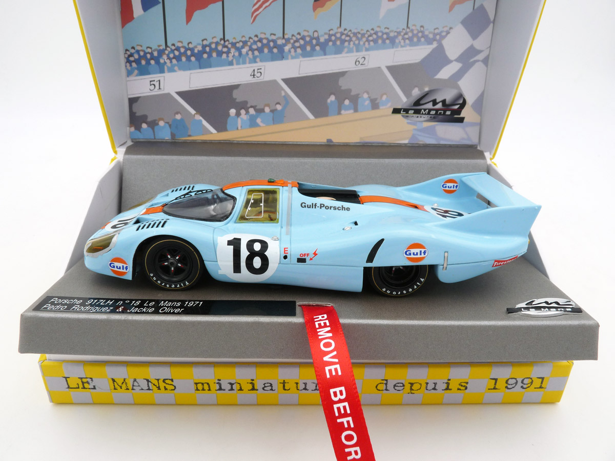 lemansminiatures-13207118M-2-Porsche-917-LH-John-Wyer-Gulf-Porsche-Le-Mans-1971-Pedro-Rodriguez-Jackie-Oliver