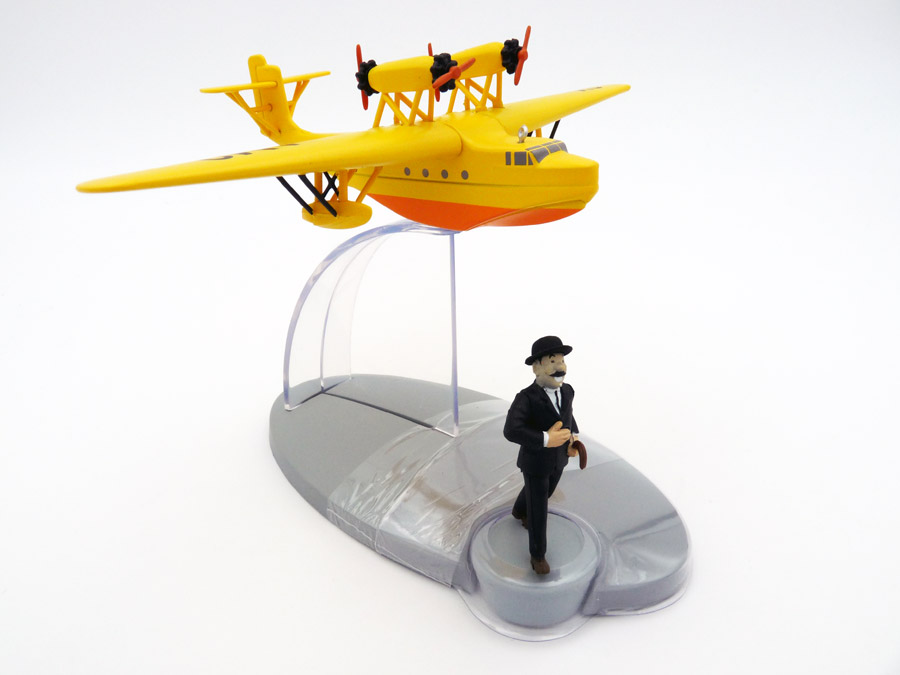 tintin-moulinsart-Lioré-Olivier-H242-Flugboot-Tim-und-Struppi