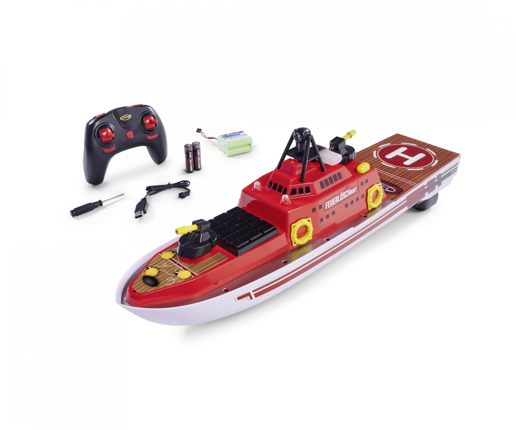 carson-500108051-1-RC-Feuerlöschboot-mit-Wasserspritze-Spritzfunktion carson-500108051-1-RC-Feuerlöschboot-mit-Wasserspritze-Spritzfunktion