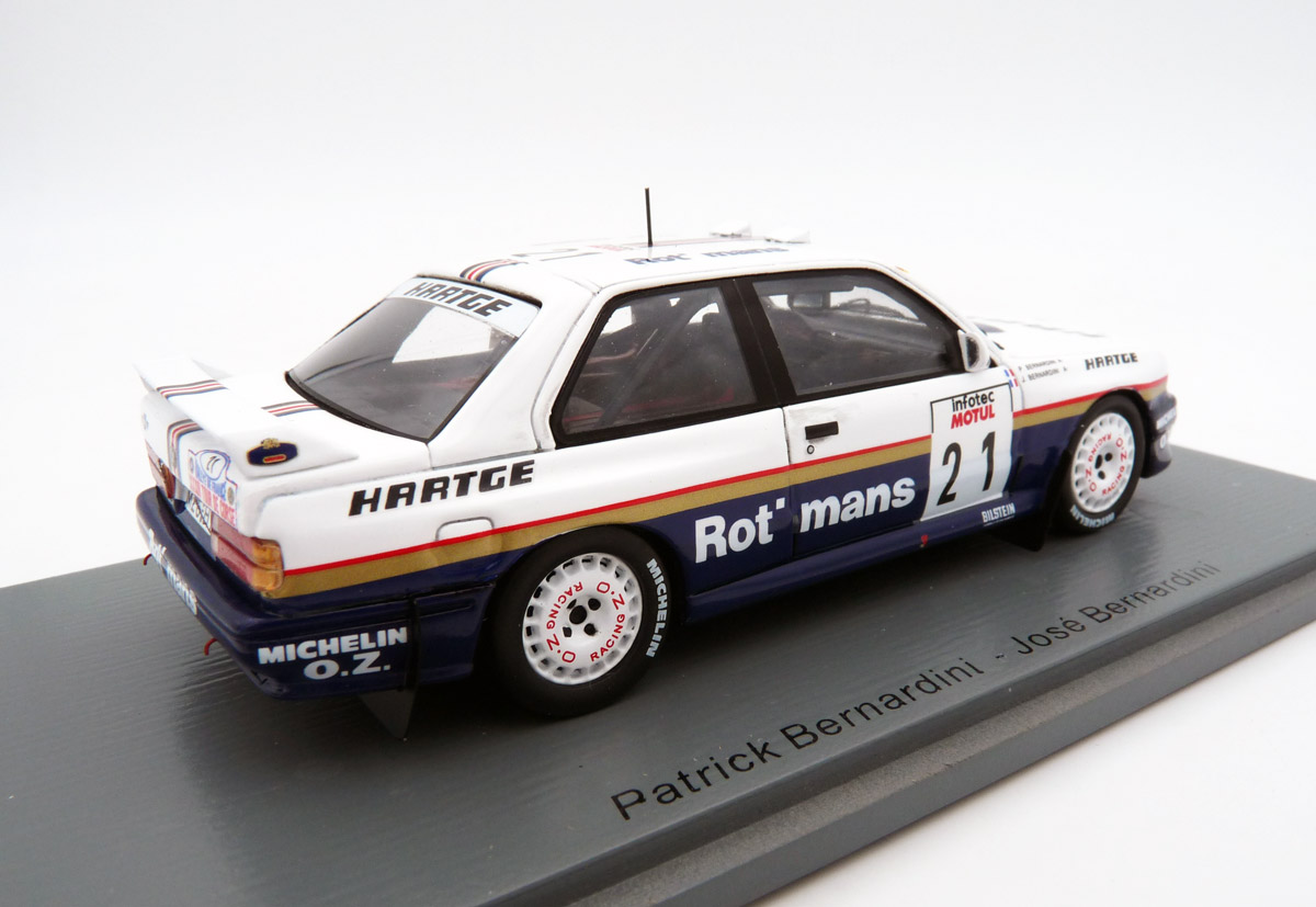 spark-S8485-2-Rot´mans-Hartge-BMW-M3-S14-Tour-de-Corse-Rally-de-France-1989-21-Patrick-José-Bernadini
