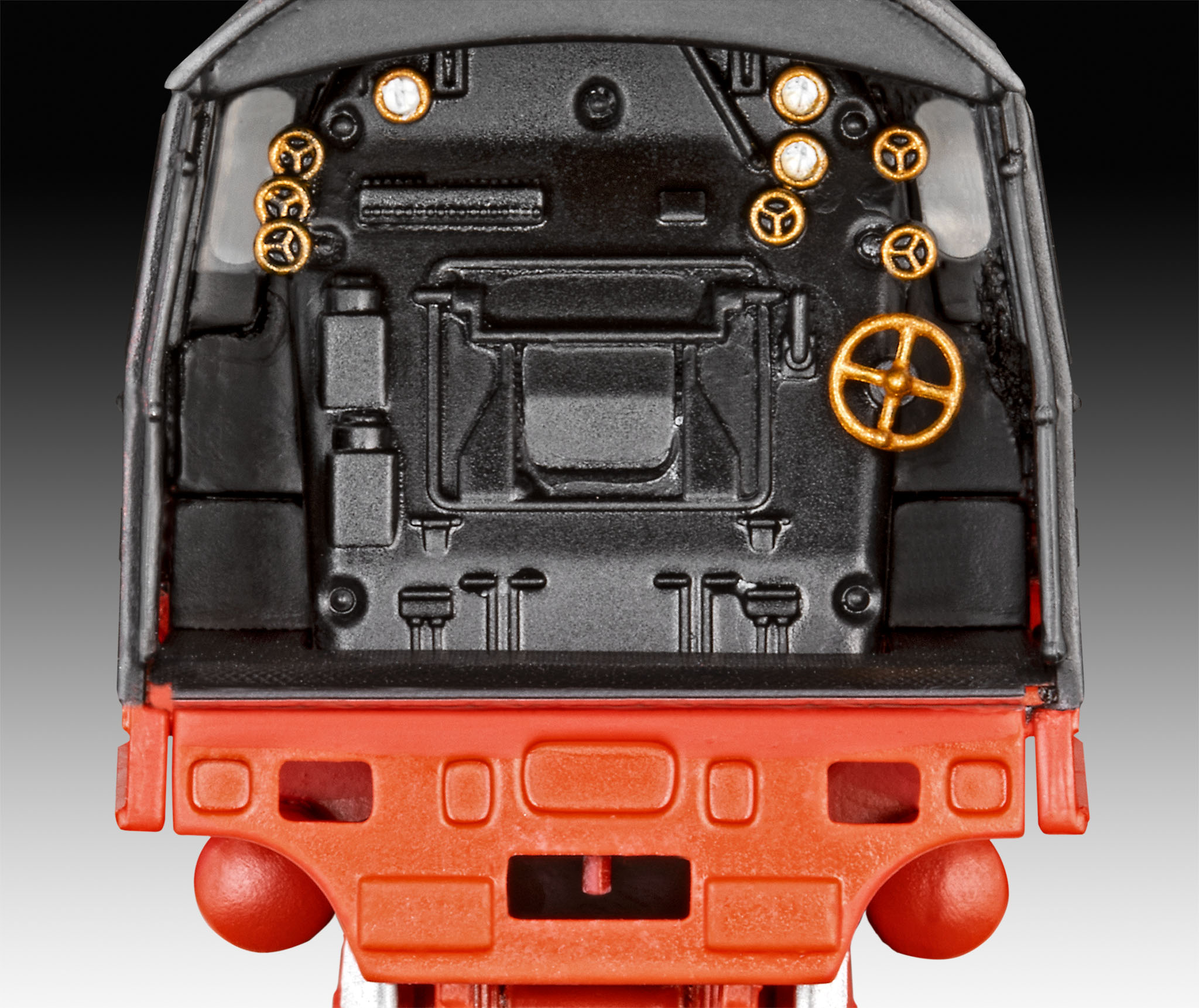 Revell-02171-3-Dampflokomotive-Baureihe-01-BR02-Tender-2-2-T30-Deutsche-Reichsbahn