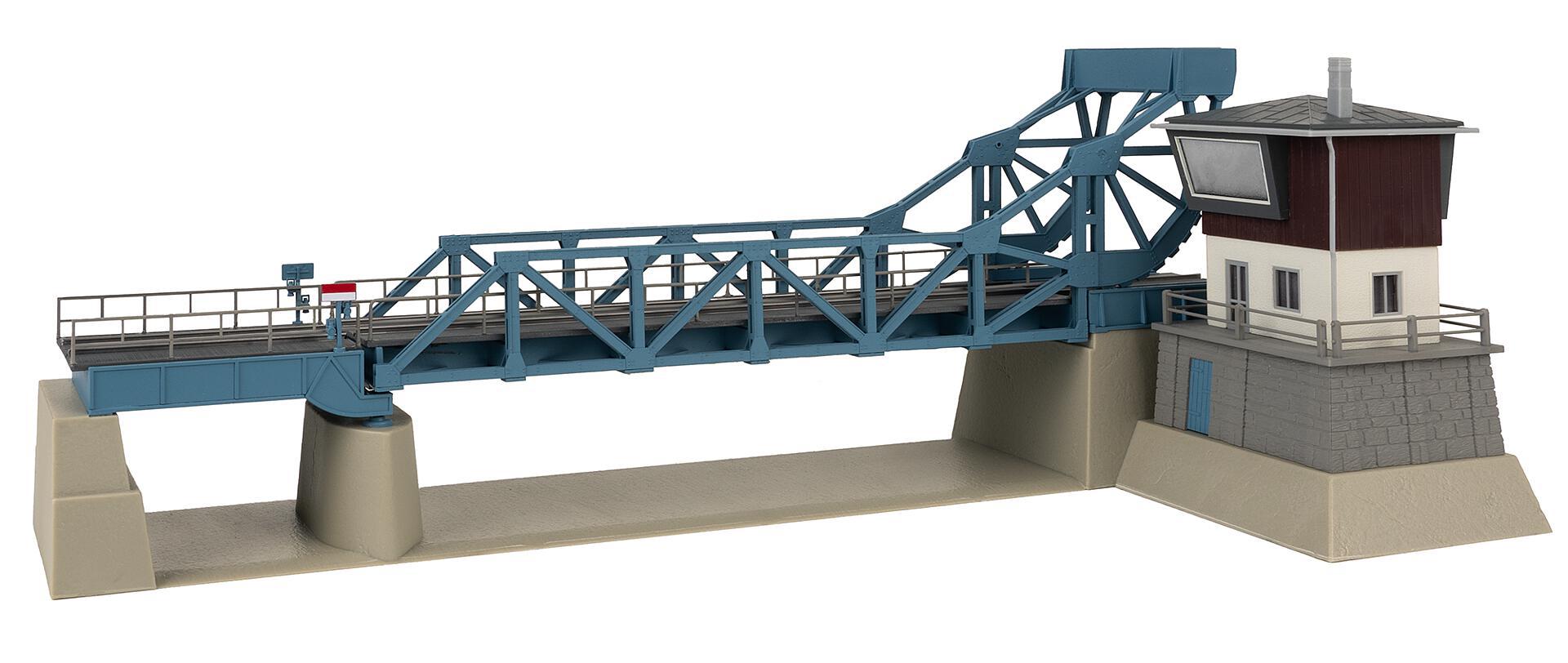 faller-120506-3-Klappbrücke-mit-Antrieb