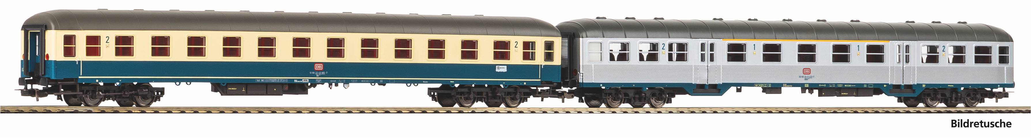 piko-28325-2er-Set-Personenwagen-Silberlinge-Nahverkehrswagen-ABnB-Bm-DB