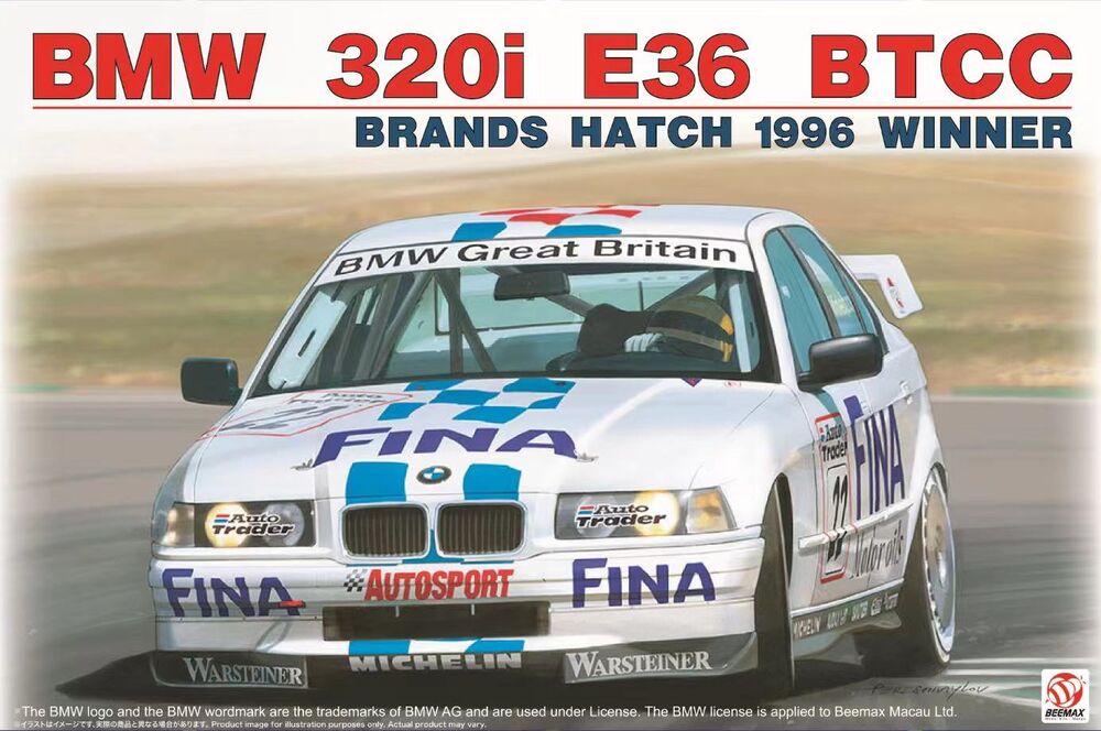 beemax-BX24045-1-BMW-320i-E36-BTCC-Brands-Hatch-1996-Winner-Joachim-Winkelhock-Roberto-Ravaglia-Peter-Kox-Schnitzer-Freilassing