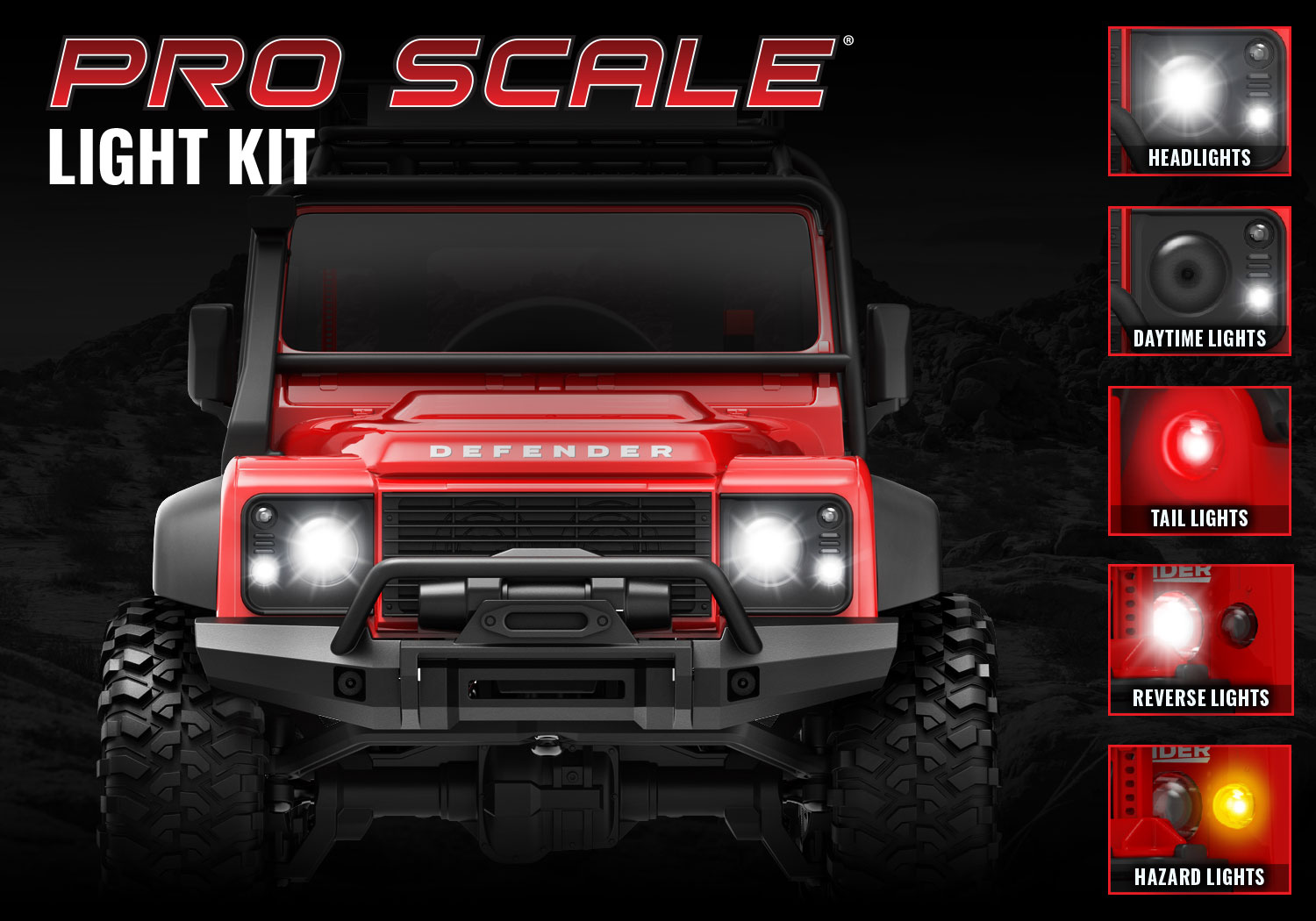 traxxas-9784-1-Land-Rover-Defnder-TRX4M-Pro-Scale-Light-Kit-Set