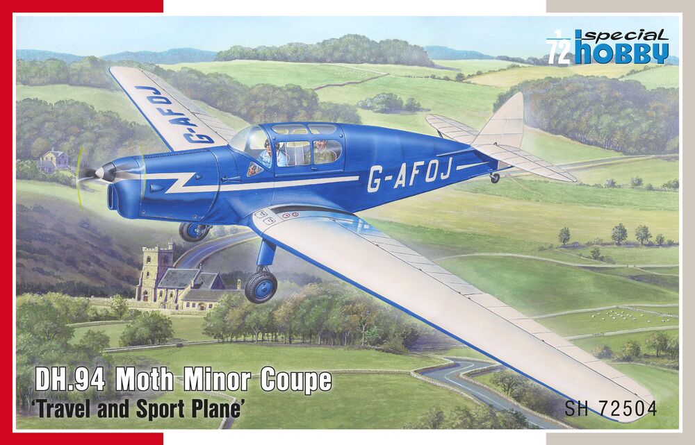 Special-hobby-SH72504-1-DH94-Moth-Minor-Coupé-travel-sport-plane-Sportflugzeug-Kleinflugzeug