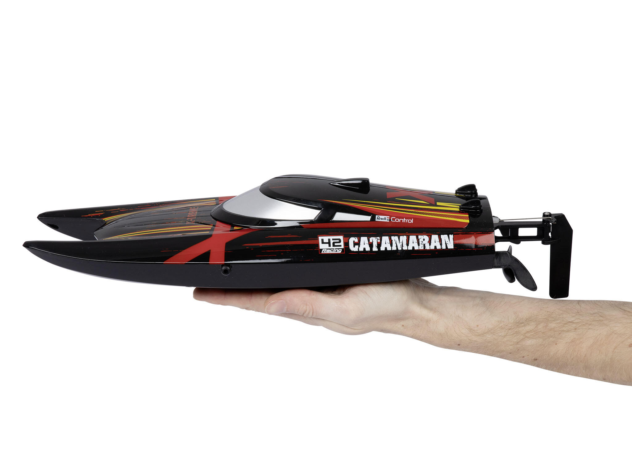 revell-24140-3-Speedboot-Katamaran-X-Treme-RC-Set-Ruderanlage revell-24140-3-Speedboot-Katamaran-X-Treme-RC-Set-Ruderanlage