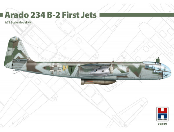 hobby-2000-72039-Arado-234-B-2-First-Jets-Strahlflugzeug