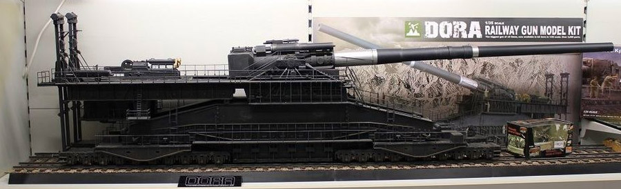 Metal-Troops-Creation-8109999-2-Eisenbahngeschütz-Dora-Krupp-80-cm-Kanone-(E)-Schwerer-Gustav-Sondergeschütz