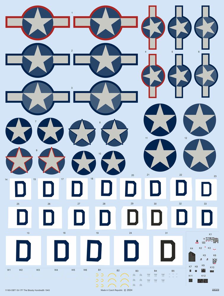 eduard-11183-2-The-Bloody-Hundreth-1943-B-17F-Bomber-100th-bomb-group-foundation-Hoheitsabzeichen eduard-11183-2-The-Bloody-Hundreth-1943-B-17F-Bomber-100th-bomb-group-foundation-Hoheitsabzeichen
