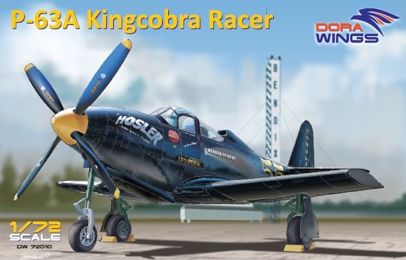 dorawings-DW72010-Bell-P-63A-Kingcobra-Racer-Experimental-Rennflugzeug