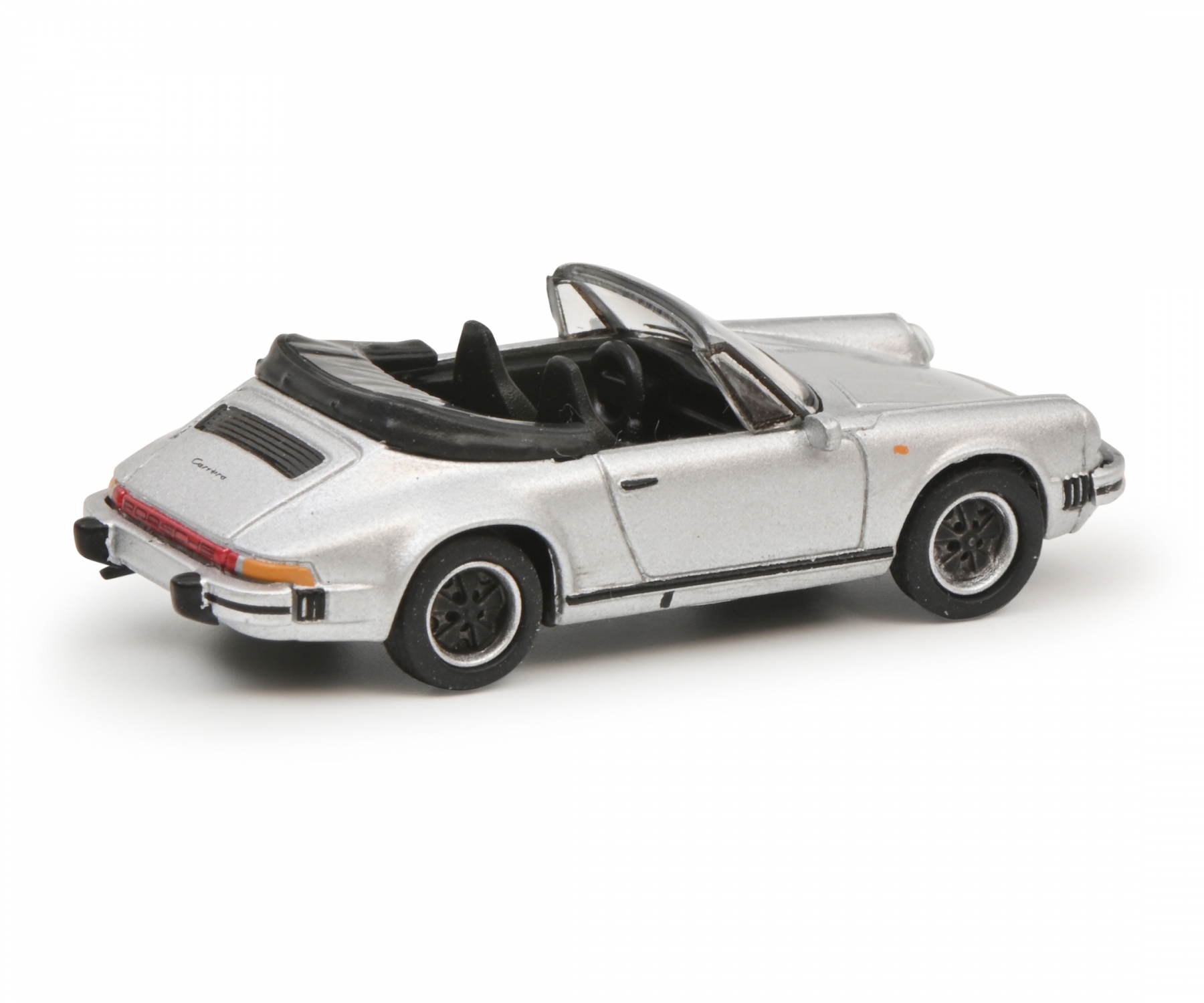 schuco-452671000-2-Porsche-911-Carrera-3-2-Cabrio-silber-metallic-80s-Feeling-pur