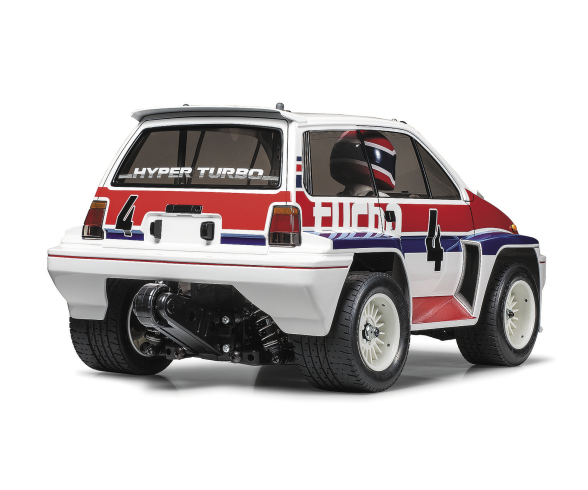 Tamiya-58611-6-Honda-City-Turbo-WR-02C-limitiertes-RC-Modell-Vintage-Retro-Wheelie-Bar