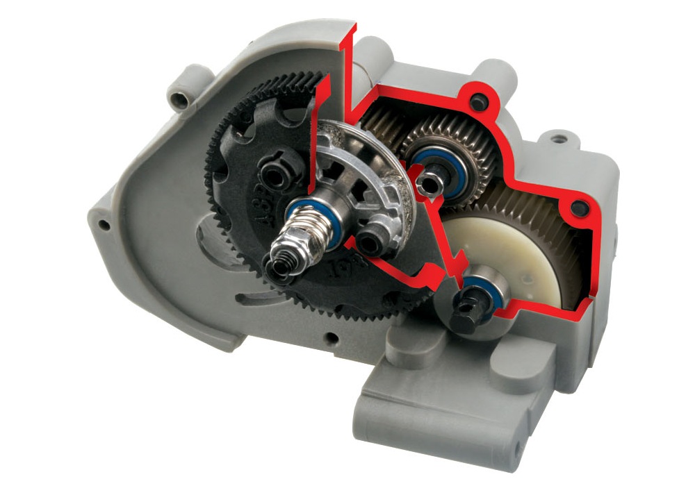 Traxxas-58234-8-GRNX-8-Slash-Stadium-Truck-grün-ferngesteuert-Getriebe-Gearbox