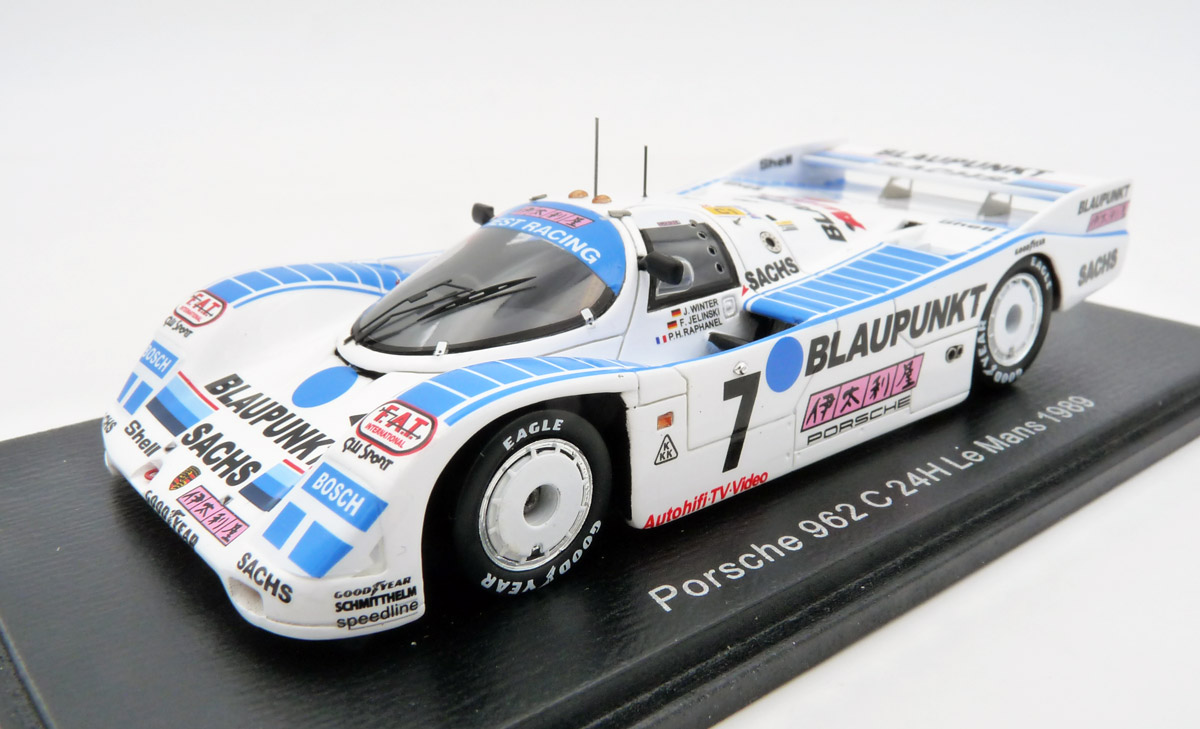 spark-S9877-1-Joest-Porsche-962-C-Blaupunkt-Sachs-Le-Mans-1989-Winter-Jelinski-Raphanel spark-S9877-1-Joest-Porsche-962-C-Blaupunkt-Sachs-Le-Mans-1989-Winter-Jelinski-Raphanel