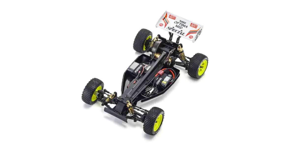 Kyosho-30623-2-Turbo-Optima-Mid-Special-1988-Retro-Vintage-RC-Buggy-Kit-Bausatz-Fahrgestell
