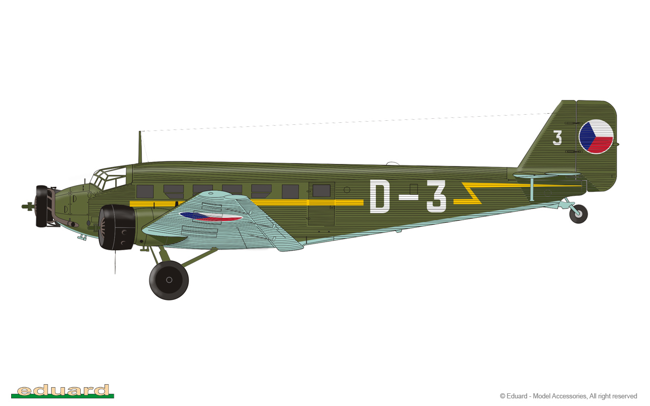 eduard-4423-4-Junkers-Ju52-Tante-Ju-Reise-Verkehrsflugzeug-Lufthansa eduard-4423-4-Junkers-Ju52-Tante-Ju-Reise-Verkehrsflugzeug-Lufthansa
