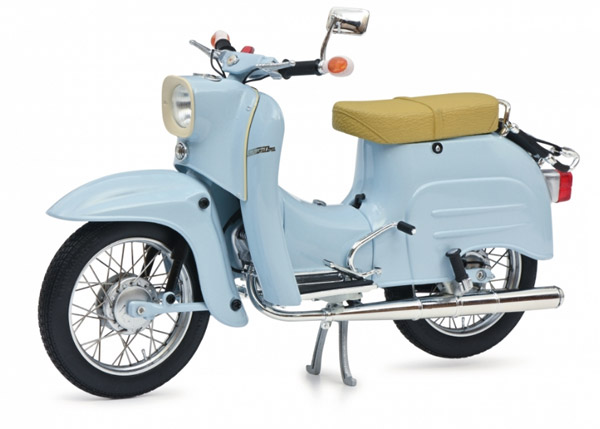 schuco-450663100-1-Simson-Schwalbe-KR51-1-hellblau-Suhl-Waffenschmiede