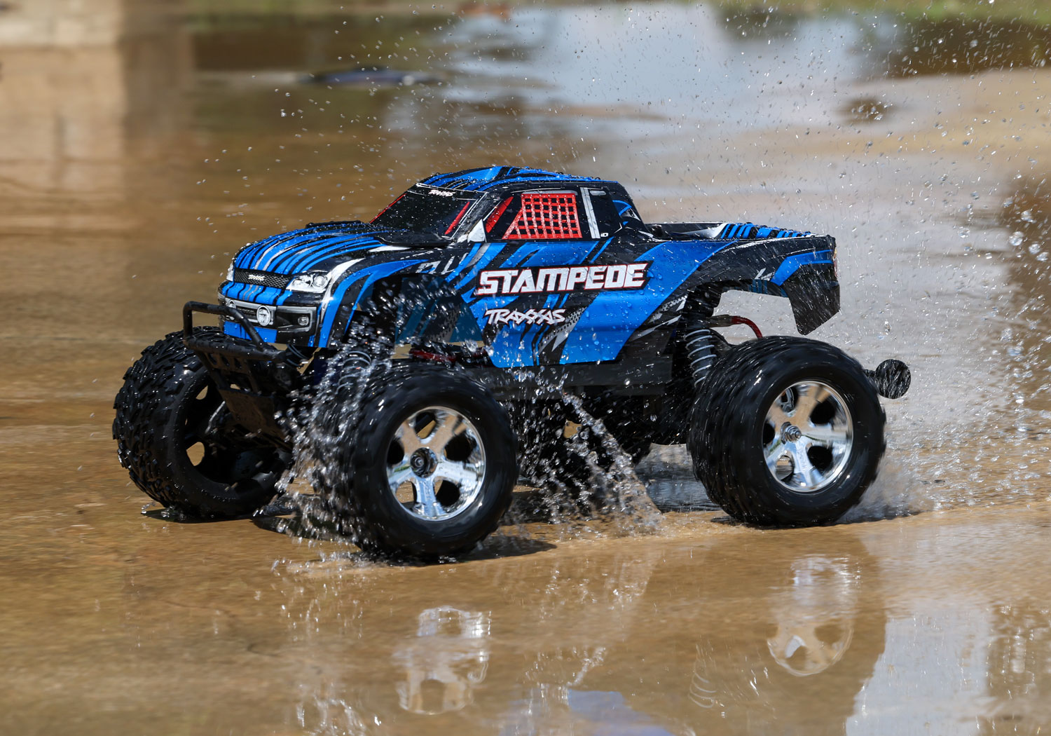 traxxas-36254-8-BLUE-9-Stampede-RC-Geländeauto-Wassergeschützt