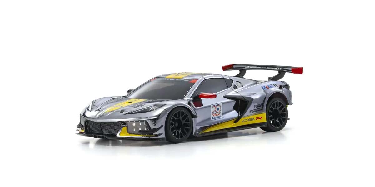 kyosho-32356CRY-2-Chevrolet-Corvette-C8-R-Chrome-20th-Anniversary-Kyosho-America