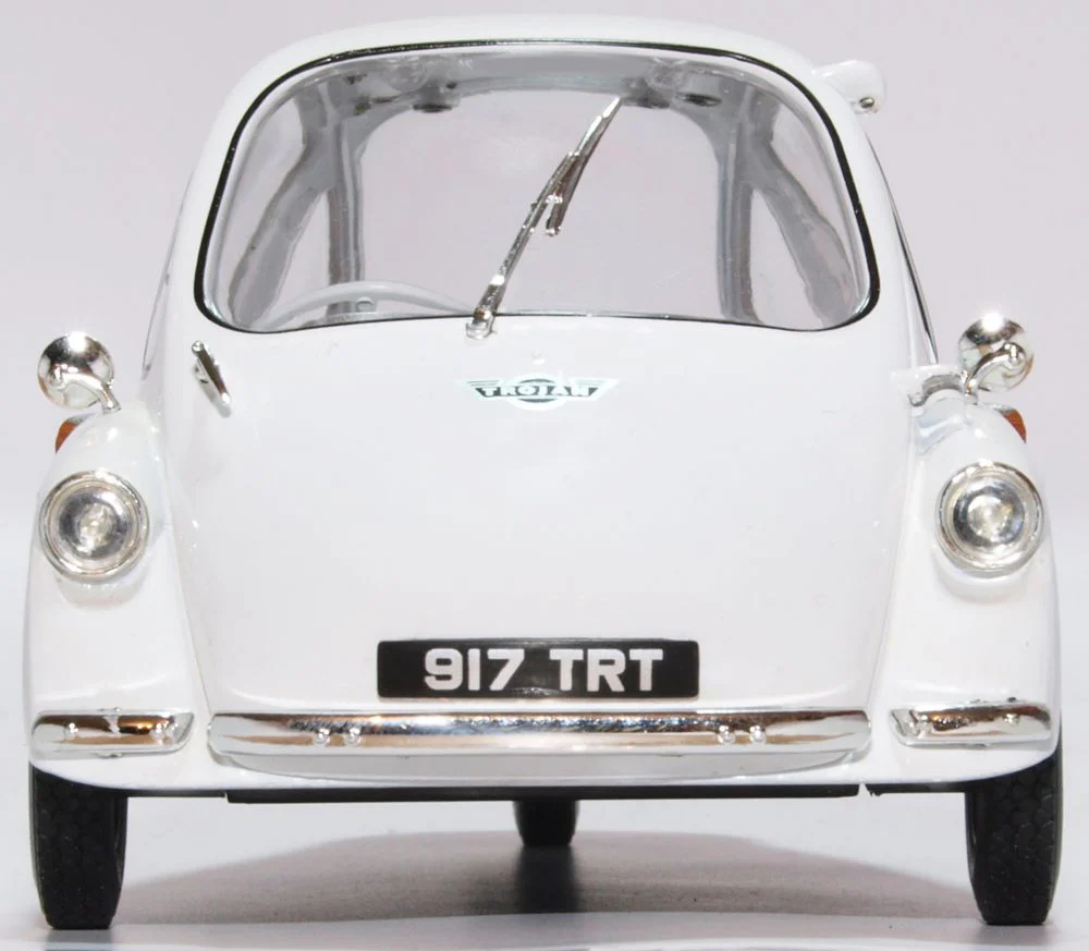 Oxford-18HE004-2-Heinkel-Kabine-Trojan-weiß-Modellauto-Fronttür
