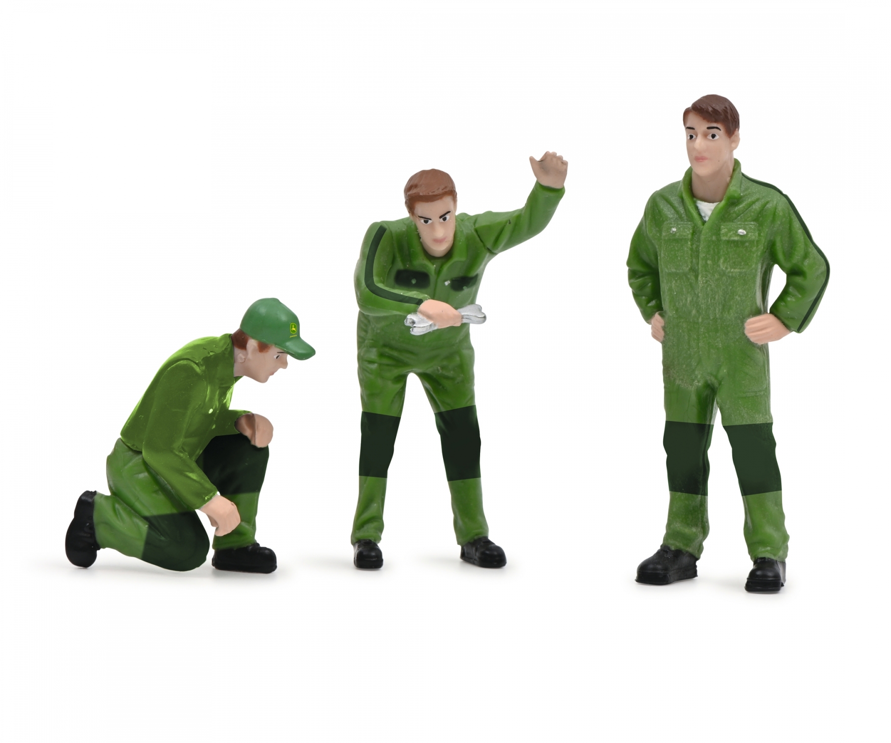 schuco-450391500-Figurenset-John-Deere-Mechaniker-Landmaschinenmonteure-Rennmechaniker