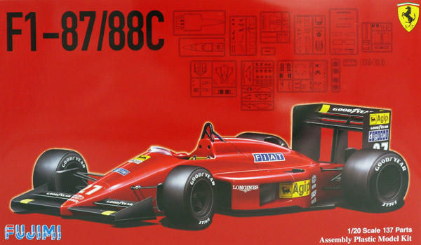 fujimi-091983-F1-87-88C-Michele-Alboreto-Gerhard-Berger-Formel-1-Turbo-Era