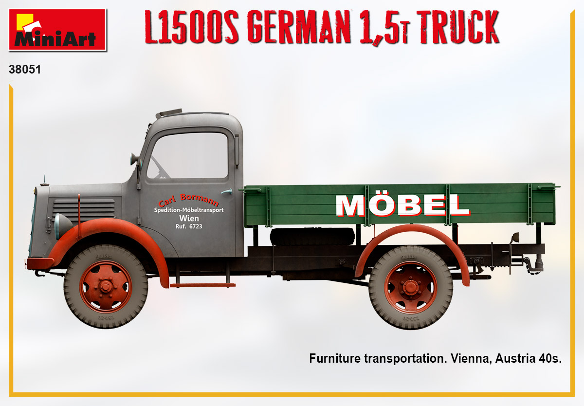 miniart-38051-2-Mercedes-Benz-L1500S-Deutscher-15-Tonnen-LKW