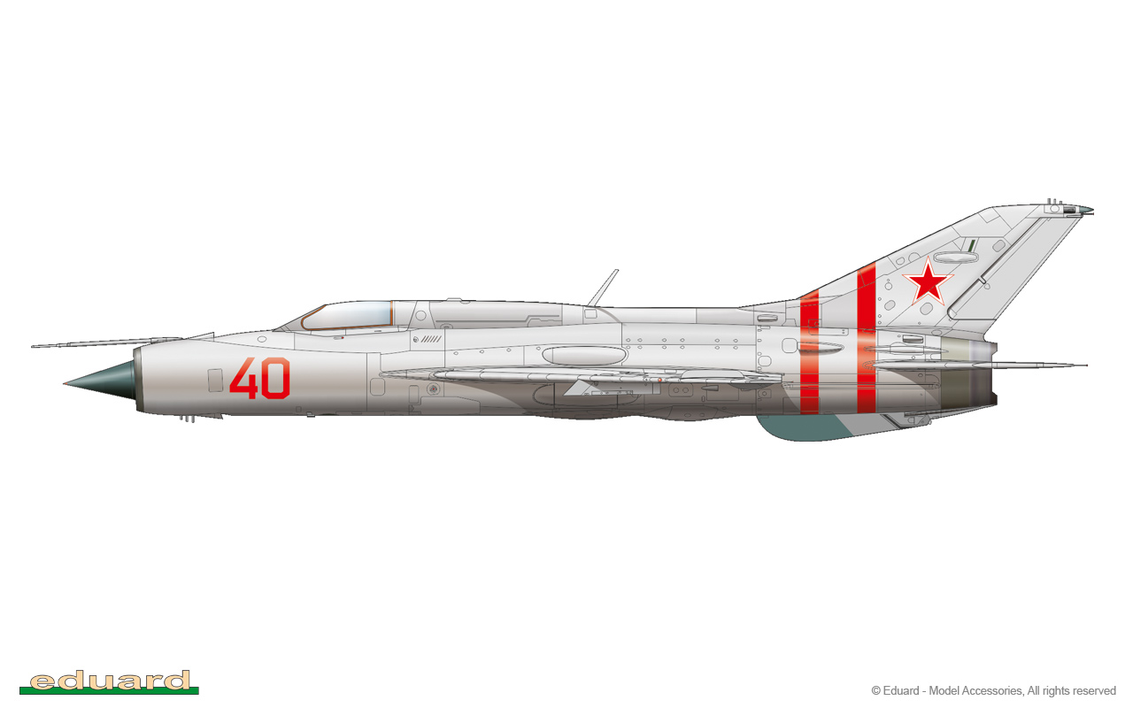 eduard-8236-5-Mikoyan-Gurewitsch-MiG-21PF-DDR-NVA-Polish-Soviet-Air-Force-Kalter-Krieg-Trollenhagen-Jagfliegergeschwader-2