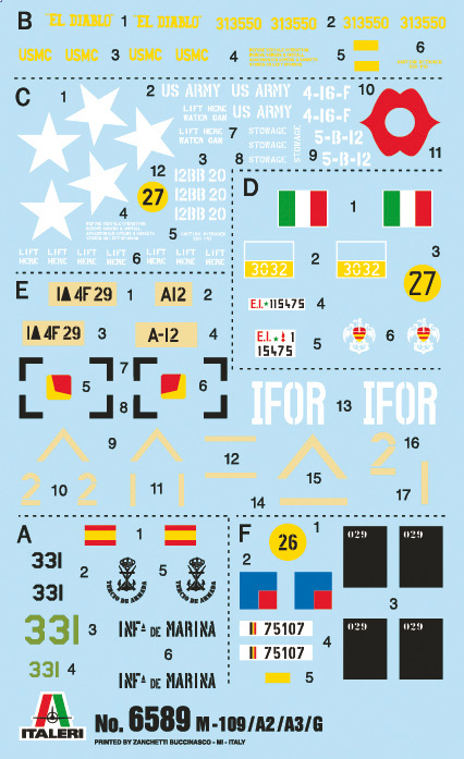 italeri-6589-2-M109-A2-A3-G-T-136-Chevron-NATO-NM-116