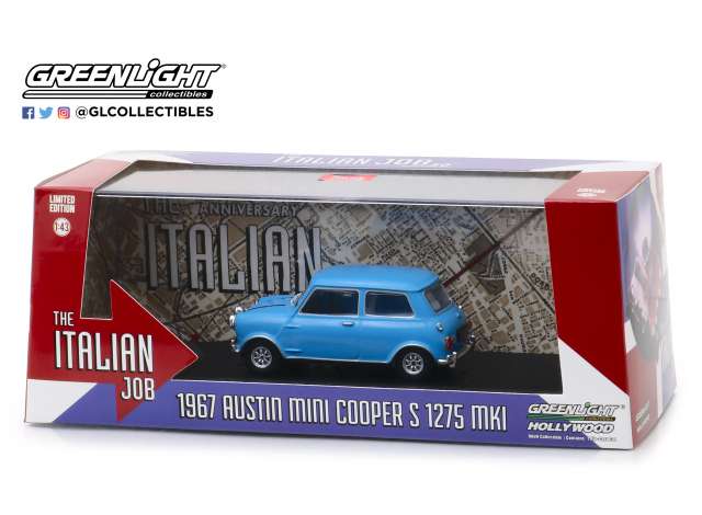 greenlight-86549-The-Italian-Job-Austin-Mini-Cooper-1275-S-MkII-blue greenlight-86549-The-Italian-Job-Austin-Mini-Cooper-1275-S-MkII-blue