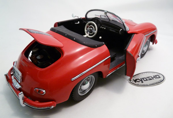 Kyosho Porsche 356A / 1600 Speedster, rot, #7007